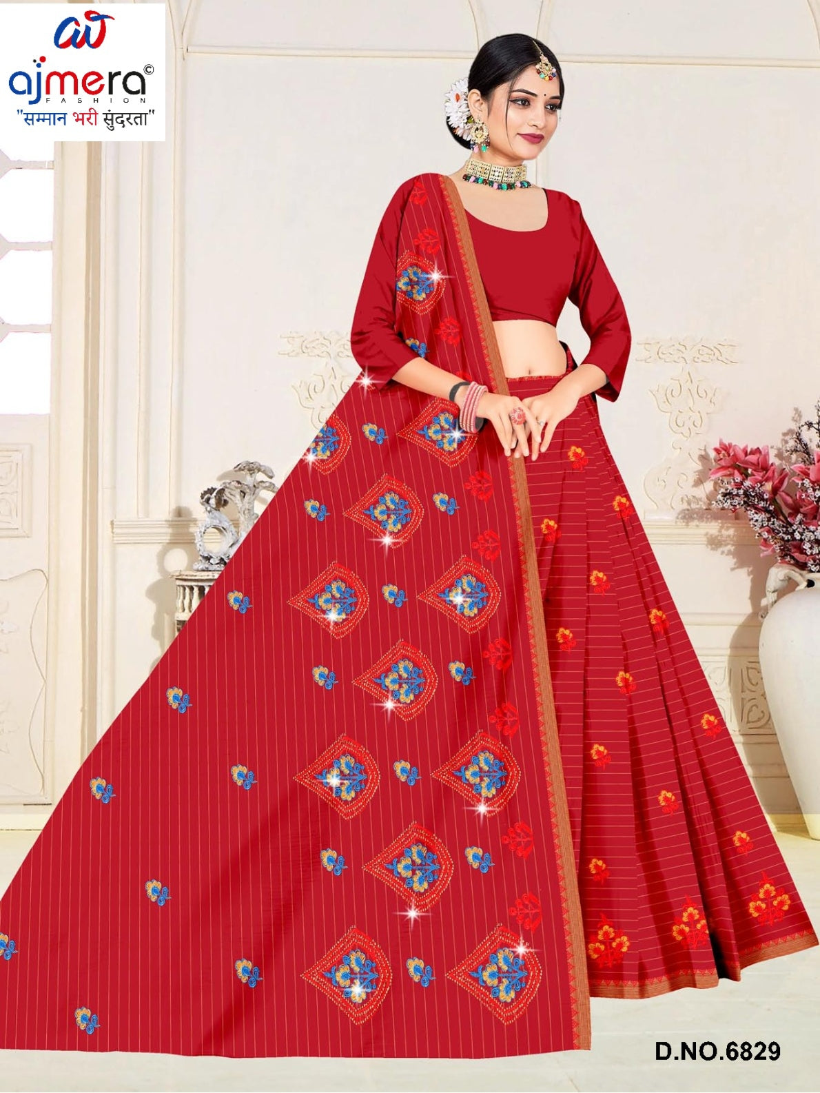 Daily Wear Cotton Saree with Without Blouse for Premium Ethnic and Traditional Wear | PJA-EK NAZAR