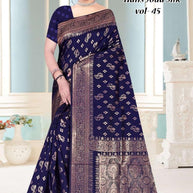 Graceful Jacquard Silk Saree with Blouse Piece for Timeless Ethnic Fashion | TUL-HANSJODA SILK VOL-45