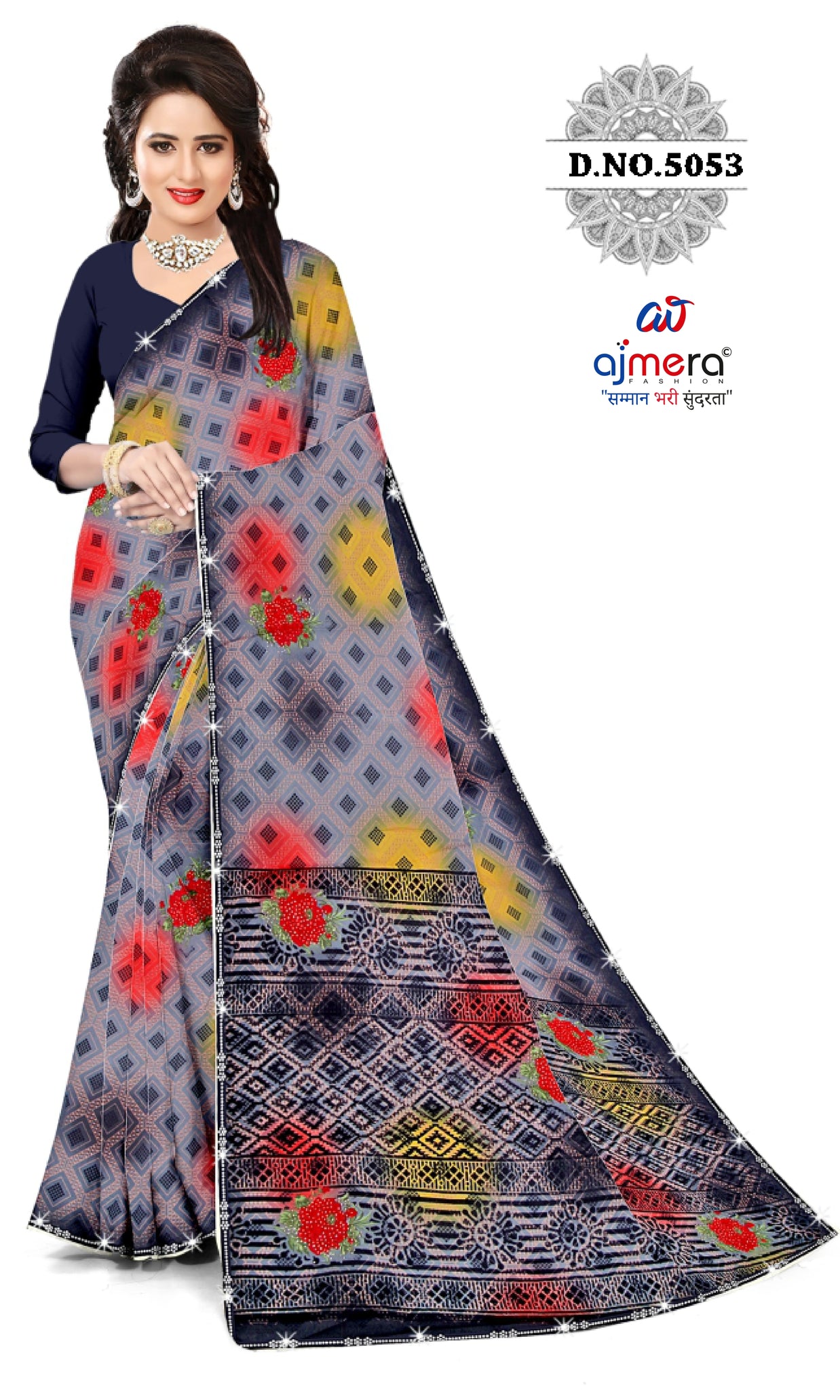 Trendy Printed Saree with Blouse Piece for Women’s Ethnic Wardrobe | CAS-PREM RATAN