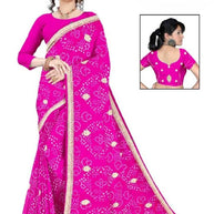 Fashionable Printed Saree with Blouse Piece for Festive Collection  | TD-DEVRANI